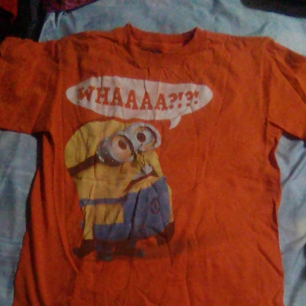 Universal Orange Short Sleeve Minion Tee